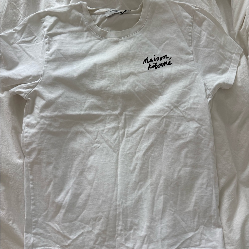 MAISON KITSUNE White T-Shirt